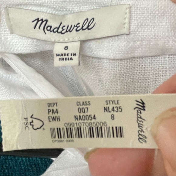 Madewell Goldie midi linen dress - Picture 3 of 3